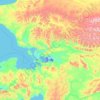 Northwest Arctic topographic map, elevation, terrain