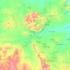 Elands topographic map, elevation, terrain