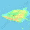 Pulau Batanme topographic map, elevation, terrain