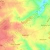 Ringshall topographic map, elevation, terrain