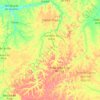 Capitão Poço topographic map, elevation, terrain