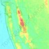 Mount Light topographic map, elevation, terrain