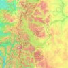 Nahuel Huapi National Park topographic map, elevation, terrain