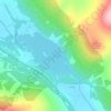 Loch Moy topographic map, elevation, terrain