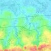 Plerguer topographic map, elevation, terrain