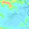 Mullumbimby topographic map, elevation, terrain