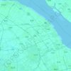 Taicang topographic map, elevation, terrain