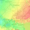 Прикубанский округ topographic map, elevation, terrain