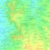 Chilamathur topographic map, elevation, terrain