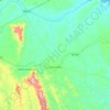 Castro Alves topographic map, elevation, terrain