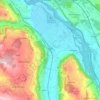 Belp topographic map, elevation, terrain