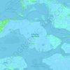 Schouwen-Duiveland topographic map, elevation, terrain