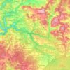 91278 topographic map, elevation, terrain