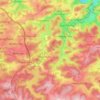 Verse topographic map, elevation, terrain