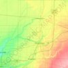 Madison County topographic map, elevation, terrain