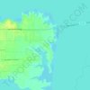West Tawakoni topographic map, elevation, terrain