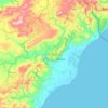 Malaka topographic map, elevation, terrain