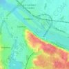 Saumur topographic map, elevation, terrain
