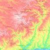 Волновахский район topographic map, elevation, terrain