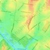 Princeton Heights topographic map, elevation, terrain