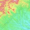 Hartberg-Fürstenfeld topographic map, elevation, terrain