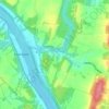 Antietam topographic map, elevation, terrain