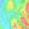 Cusset topographic map, elevation, terrain