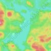 Jim Lake topographic map, elevation, terrain