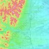 Landau in der Pfalz topographic map, elevation, terrain