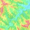 Beyrie-sur-Joyeuse topographic map, elevation, terrain