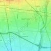 South Gate topographic map, elevation, terrain