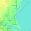 Menominee topographic map, elevation, terrain