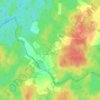 Кармановское сельское поселение topographic map, elevation, terrain