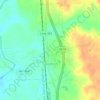 Goodrich topographic map, elevation, terrain