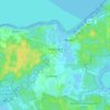 Vogelsang-Warsin topographic map, elevation, terrain