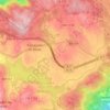 Lixa do Alvão topographic map, elevation, terrain