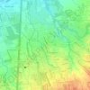 South Meridian Homes topographic map, elevation, terrain