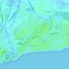 Felpham topographic map, elevation, terrain