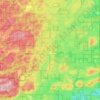 Town of Wabeno topographic map, elevation, terrain