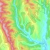 Braintree topographic map, elevation, terrain