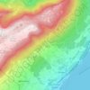 Gorgier topographic map, elevation, terrain