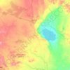 Manyoni topographic map, elevation, terrain