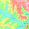 Laurentino topographic map, elevation, terrain