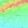 Jalgaon Jamod topographic map, elevation, terrain