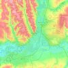 Koursk topographic map, elevation, terrain