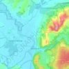Mordiford topographic map, elevation, terrain