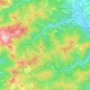 Fabbriche di Vergemoli topographic map, elevation, terrain