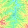 Jataizinho topographic map, elevation, terrain
