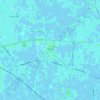 Aduard topographic map, elevation, terrain