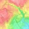 Vufflens-le-Château topographic map, elevation, terrain